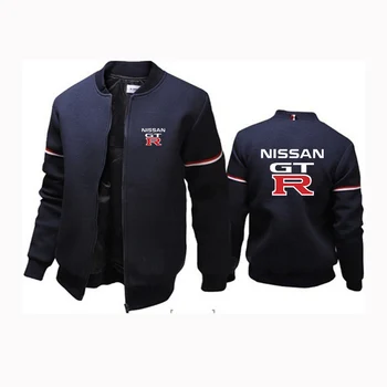 2022 Nissan GTR качество Лого За Мъже hoody с цип облекло High street блузи, палта Блузи За Мъже С Качулка, Якета harajuku