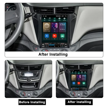Тесла Плейър За Chevrolet SAIL Стерео 2015 2016 2017 2018 Android Екран Авторадио Плеър Подкрепа Carplay Auto